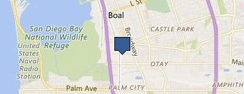 The Elator location map