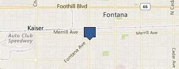 ADT Fontana location map