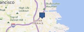Blue Canoe location map