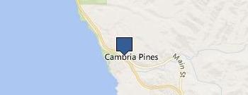 Cambria Pines Realty location map