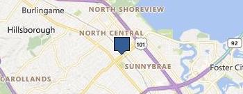 North Beach Pizza location map
