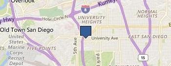 Rich's location map