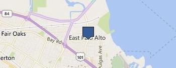 Locksmith East Palo Alto location map
