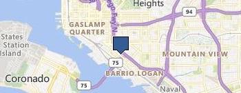 San Diego Community College location map