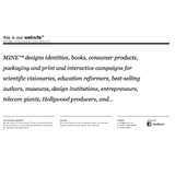 Mine - Graphic Design in San Francisco