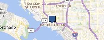 Angelo's San Diego Towing location map