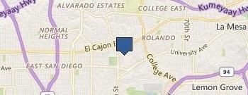 Crawford Senior High School location map