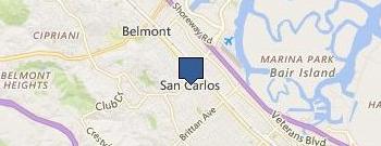 City of San Carlos location map