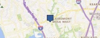 Clairemont Family Dental Office location map