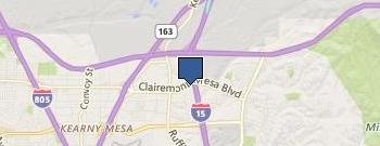 San Diego Collision Repair location map