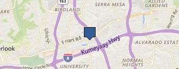 Hertz Rent A Car location map