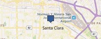 Santa Clara Internet and TV Dealer location map