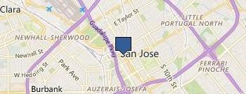 Employment Lawyers Group SJ location map