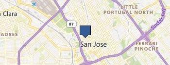 San Jose Business Accountants location map