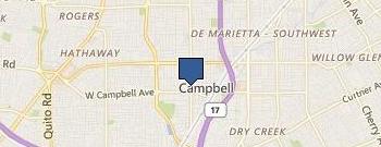 Locksmith Campbell location map