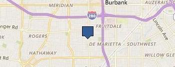 Bethel School of Music location map