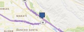 Nor Cal Trees location map