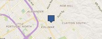 San Jose Foothill Family Comm location map