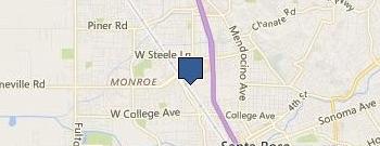 All City Taxi location map