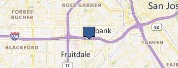 San Jose College Workforce Initiative location map