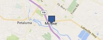 W Garcia Law location map