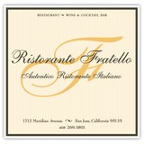 Ristorante Fratello - Restaurants in San Jose