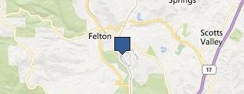 Santa Cruz Big Trees & Pacific location map