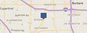 Saratoga Plaza Apartments location map