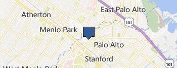 Gus Garage Door Service Palo Alto location map