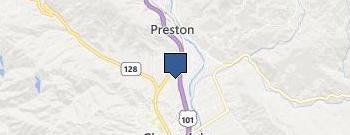 Redwood Empire Sawmill location map