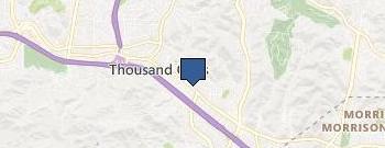 Dyer's Garage Doors Thousand Oaks location map