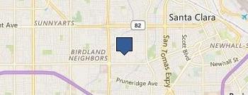 Stratford Schools Santa Clara location map