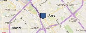 Burt Richard G location map