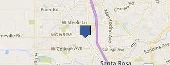 Redwood Empire Dental Society location map