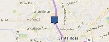 Sonoma County Conservation Cnl location map