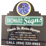 Broward Signs Inc - Manufacturer in Fort Lauderdale