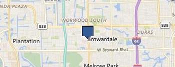 Broward Meals on Wheels location map