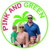 Pink and Green Organic Lawn Care & Fertilizer - Landscape Architects in Hollywood