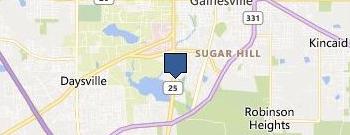 Econo Lodge-University location map