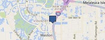 Park Avenue Gymnastics-Weston location map