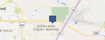 Upper Room-Greater Gainesville location map