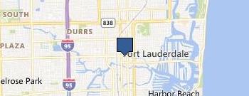 Fort Lauderdale Party Bus Rental location map