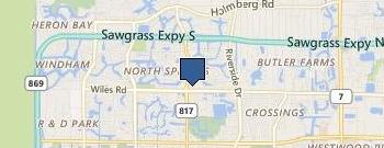 Jeffery Frachtman location map