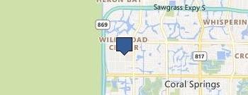 Plumber In Coral Springs Area Services location map