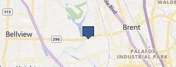 Pensacola Events location map