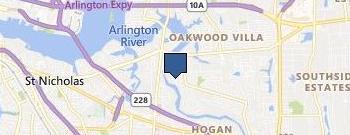 E Z Airport Shuttle location map