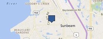 J C Total location map