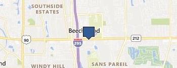 Woodsman Kitchen & Floors location map