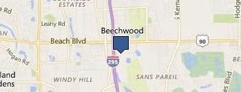 A-1 Overhead Garage Doors of Jacksonville location map