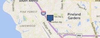 Godfather's Pizza location map
